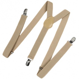 Children's Beige Y-Back Adjustable Braces